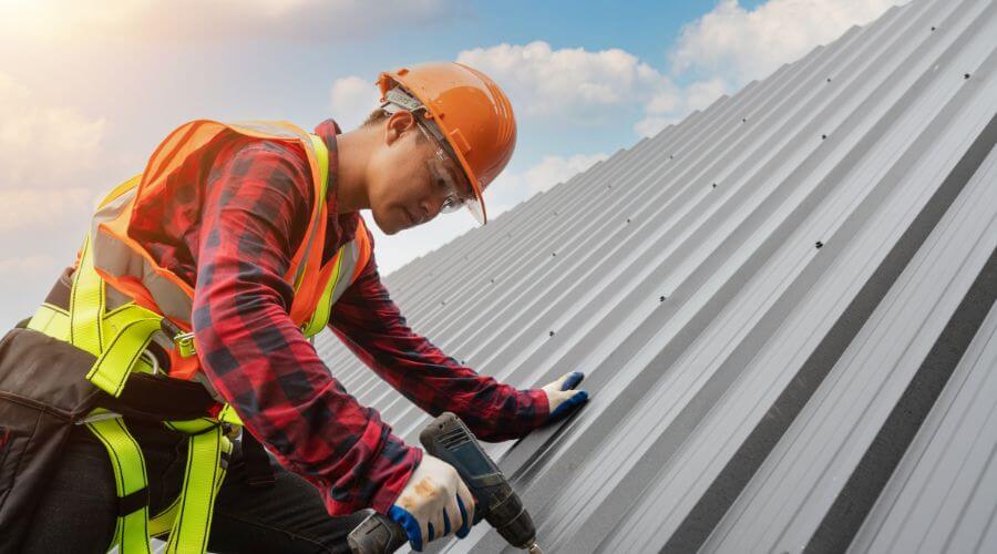 Professional metal roof installation in South Milwaukee, WI